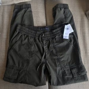 Army green cargo pants